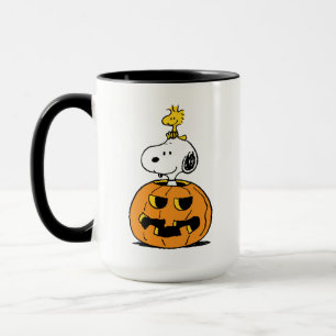 Mug Citrouille Snoopy & Woodstock