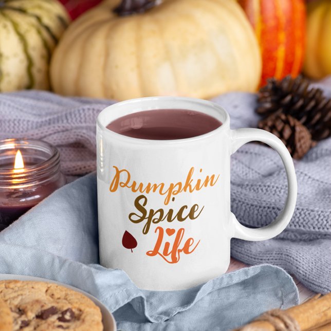 Mug Citrouille Spice Life Automne (Créateur téléchargé)