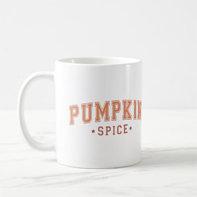 Mug Citrouille Spice Personnalisé (Gauche)