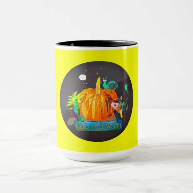 Mug citrouille Spirit - Belle Halloween Animaux &  (Centre)