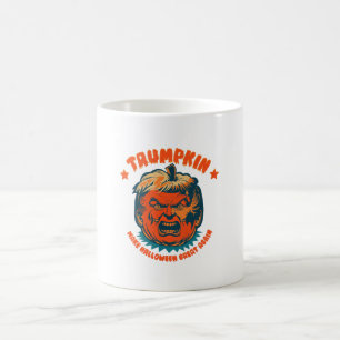Mug citrouille trump rend halloween à nouveau génial d