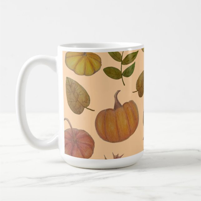 Mug Citrouilles  (Gauche)