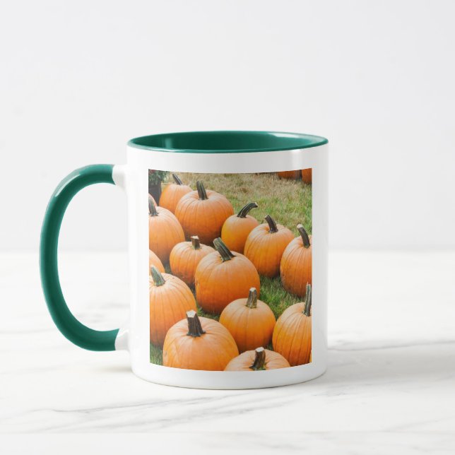 Mug Citrouilles à vendre au marché d'un agriculteur (Gauche)