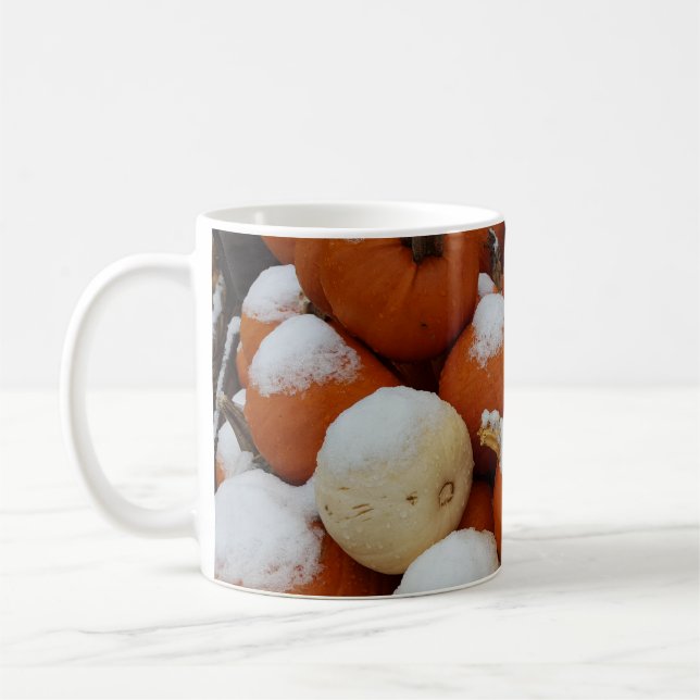 Mug Citrouilles dans la boue de neige (Gauche)
