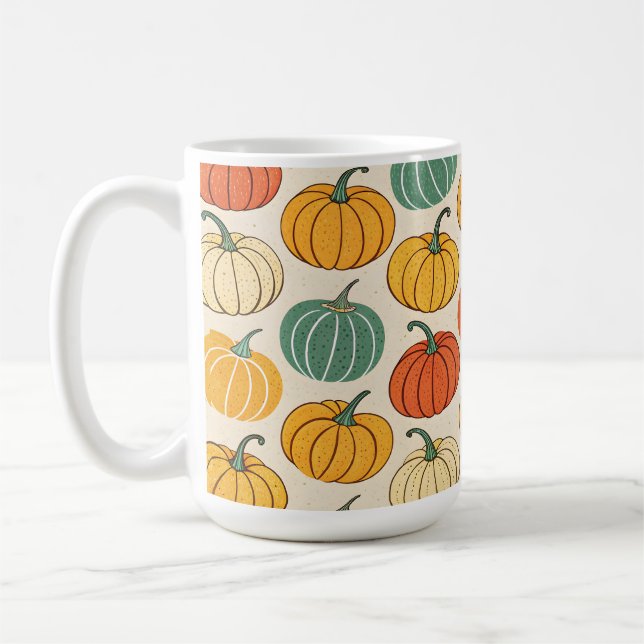 Mug Citrouilles d'Halloween (Gauche)