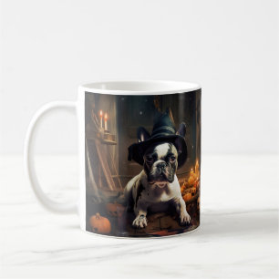 Mug Citrouilles Épouvantables Bouledogue Français Hall