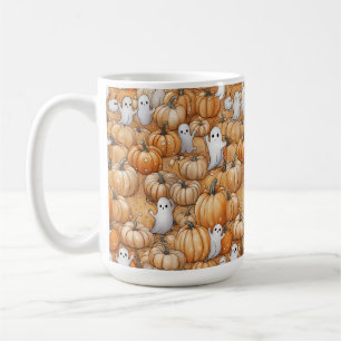 Mug Citrouilles et fantômes
