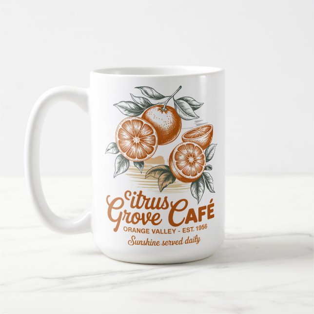 Mug Citrus Grove Café (Gauche)