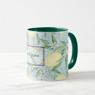 Mug Citrus jaune citron frais