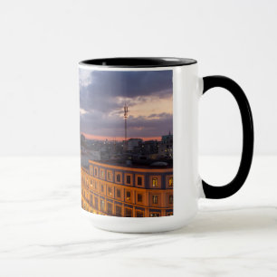 Mug Cityscape au coucher du soleil, La Havane, Cuba