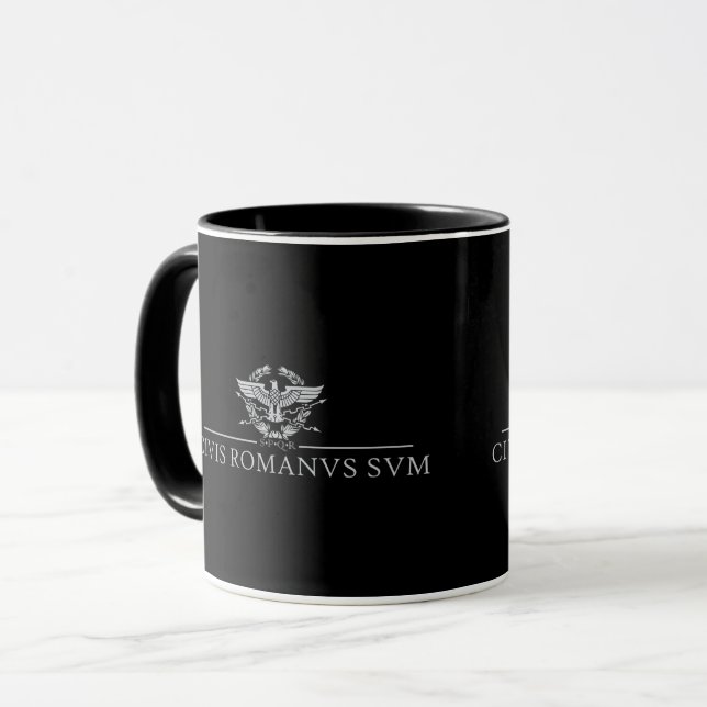 Mug Civis Romanus Sum (CIVIS ROMANVS SVM) (Devant gauche)