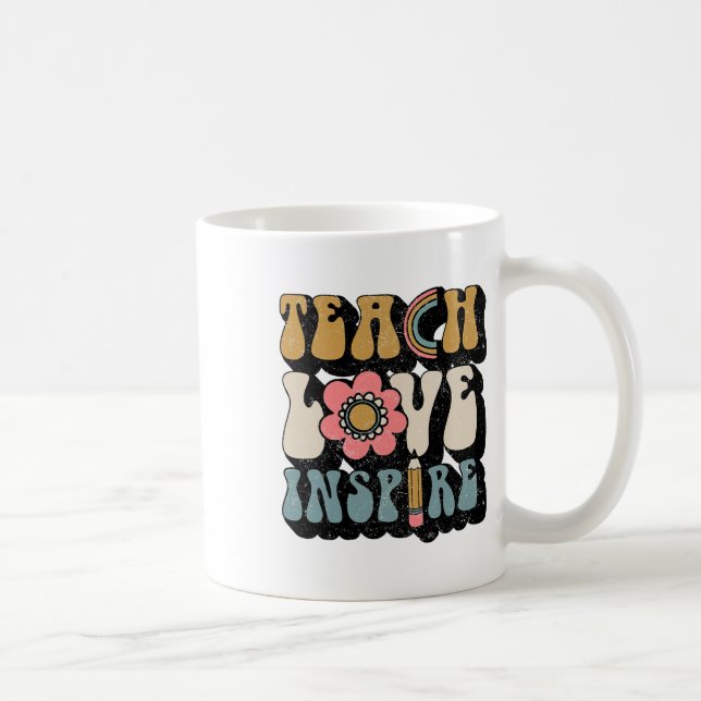 Mug Ck To School Enseigner L'Amour Inspirer Les Enseig (Droite)