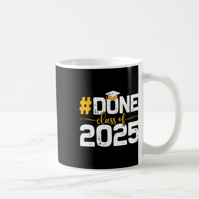 Mug Cl De 2025 Tee Fait Graduation Pour Lui Ses Femmes (Droite)