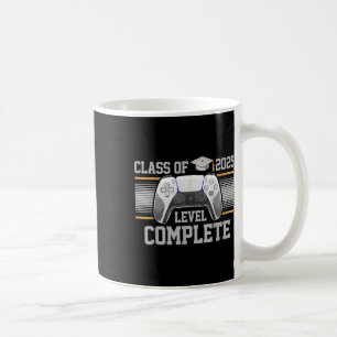 Mug Cl De Niveau 2025 Gamer Vidéo Complet Gradu Senior