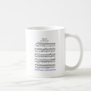 Mug Clair de Lune-Sonate-Ludwig-Beethoven