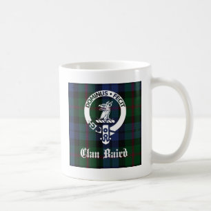 Mug Clan Baird Crest Tartan