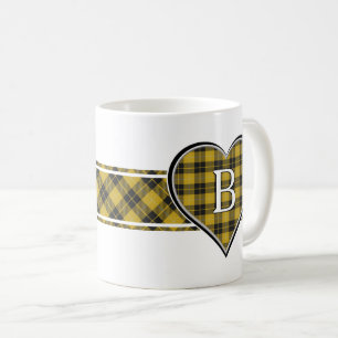 Mug Clan Barclay Tartan Heart
