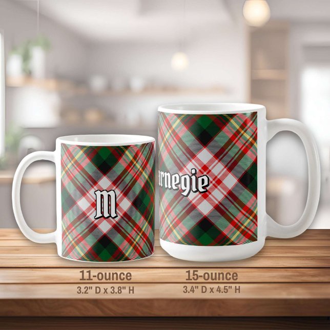 Mug Clan Carnegie robe Tartan (Créateur téléchargé)