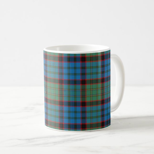 Mug Clan classique MacNicol Chasse Tartan Plaid (Devant droit)