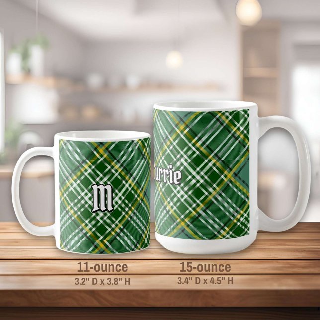 Mug Clan Currie Tartan (Créateur téléchargé)