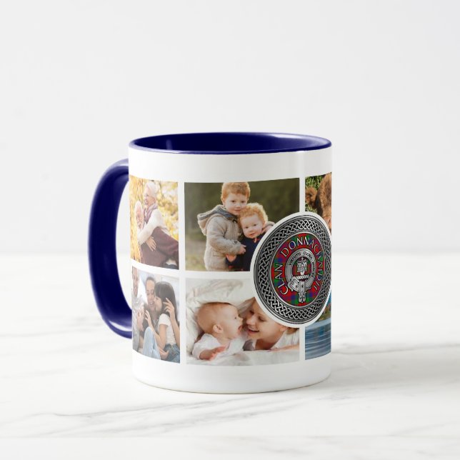 Mug Clan Donnachaidh | Robertson Famille personnalisée (Devant gauche)
