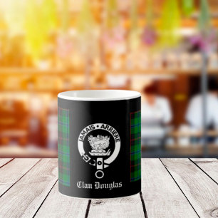 Mug Clan Douglas Tartan Crest