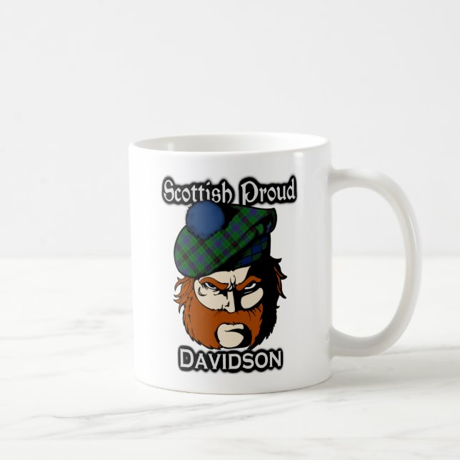Mug Clan écossais Davidson Tartan écossais (Droite)