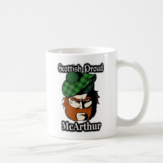 Mug Clan écossais McArthur Tartan écossais (Droite)