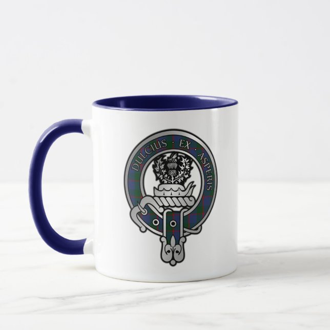 Mug Clan Ferguson Tartan Crest (Gauche)