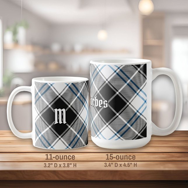 Mug Clan Forbes robe Tartan (Créateur téléchargé)