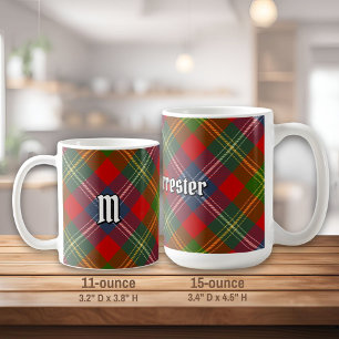 Mug Clan Forrester Tartan