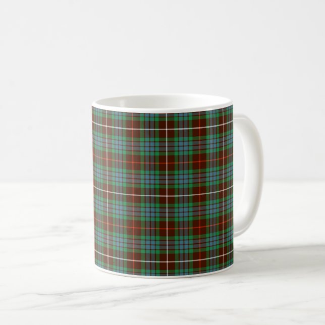 Mug Clan Fraser Chasse Tartan (Devant droit)