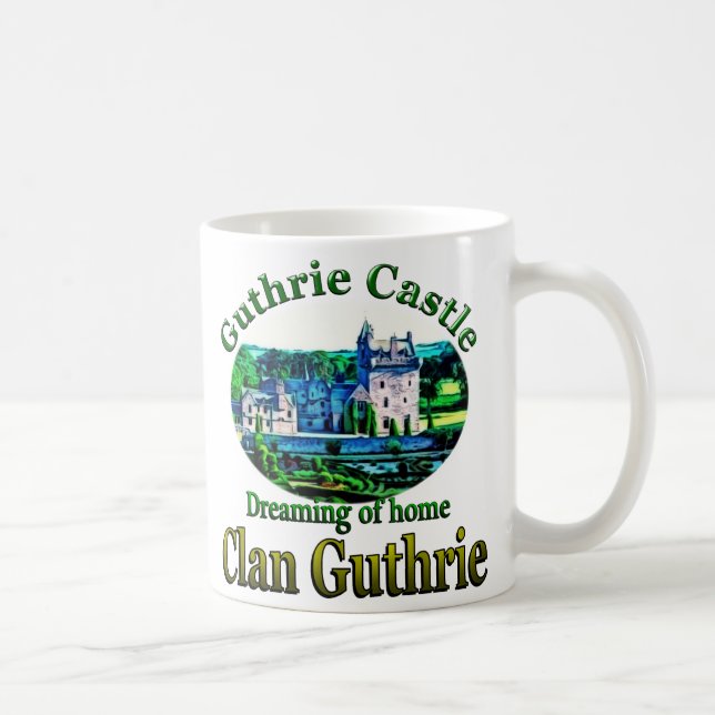 Mug Clan Guthrie Dream of Home Guthrie Castle (Droite)