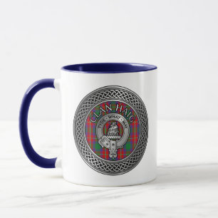 Mug Clan Haig Crest & Tartan Knot