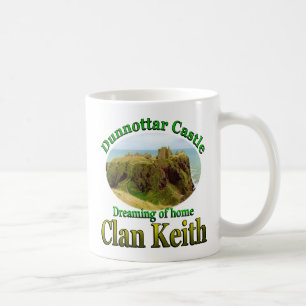 Mug Clan Keith Dreaming of Home Dunnottar Castle