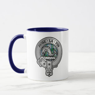 Mug Clan Kennedy Crest & Dress Tartan