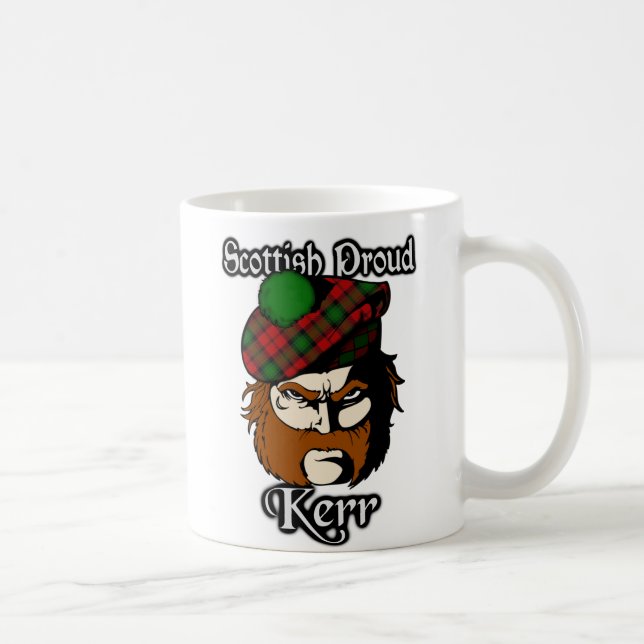 Mug Clan Kerr Tartan Scottish (Droite)