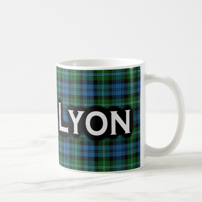 Mug Clan Lyon Tartan Scottish (Droite)