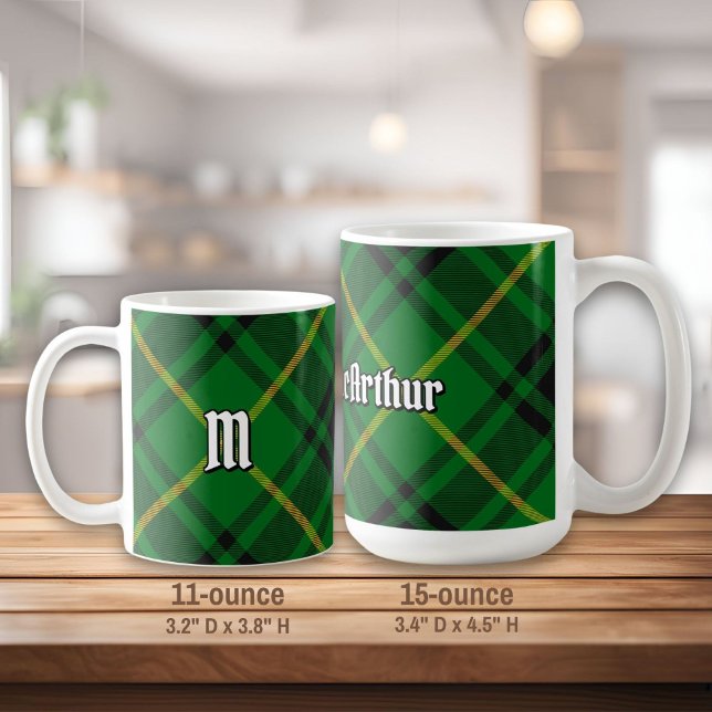 Mug Clan MacArthur Tartan (Créateur téléchargé)