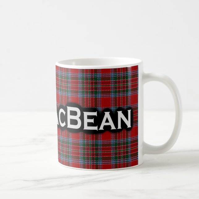 Mug Clan MacBean Tartan Scottish (Droite)