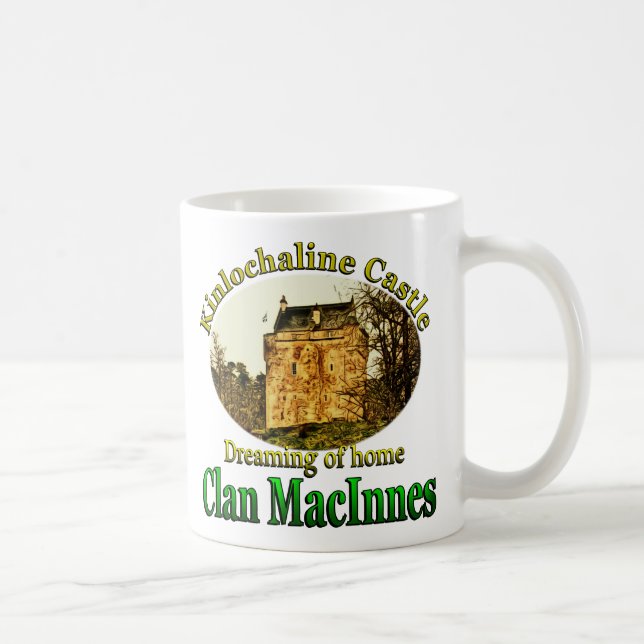 Mug Clan MacInnes rêve du château de Kinlochaline (Droite)