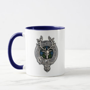 Mug Clan MacKenzie Crest & Tartan