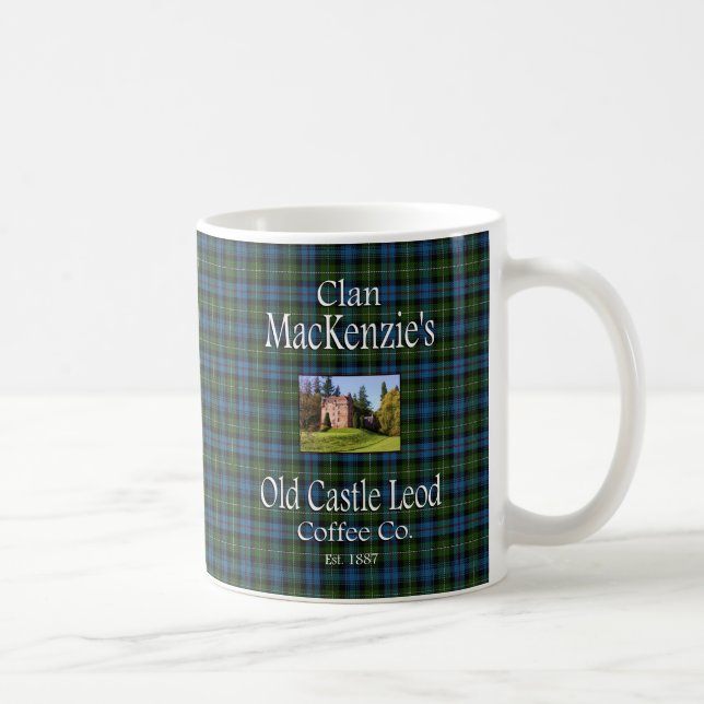 Mug Clan MacKenzie's Old Castle Leod Coffee Co. (Droite)