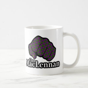 Mug Clan MacLennan Écosse Fière Tartan Fist