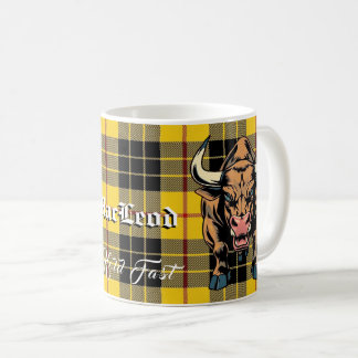 Mug Clan MacLeod Bull Tartan Motto