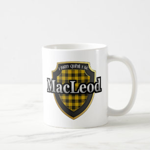 Mug Clan MacLeod de tartan écossais de dynastie de