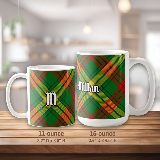 Mug Clan MacMillan Tartan (Créateur téléchargé)