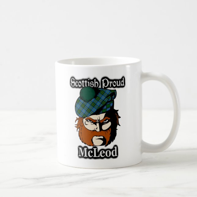 Mug Clan McLeod Tartan Scottish (Droite)