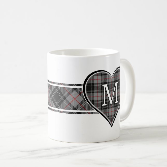 Mug Clan Moffat Tartan Heart (Devant droit)