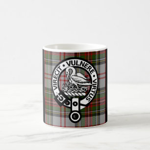 Mug Clan Stewart Crest & Tartan